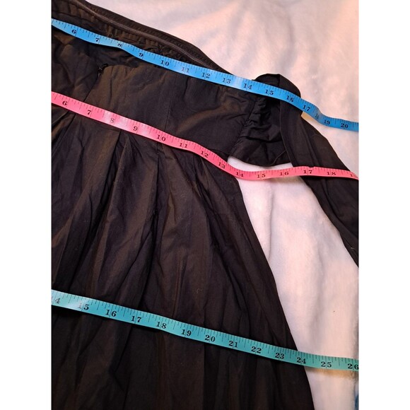 J.Crew Strapless Bow Back Maxi Dress Occasion Black $228 CG085 Size 2  NWT - Picture 8 of 11